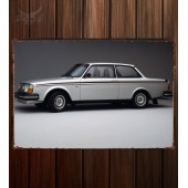 Металлическая табличка Volvo 242 GT